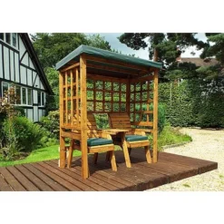 Henley Twin Seat Arbour -Garden Central Sales Store HB148G 1