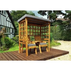 Henley Twin Seat Arbour -Garden Central Sales Store HB148GR 1