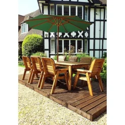 8 Seater Rectangular Table Set -Garden Central Sales Store HB17G20Pic3201