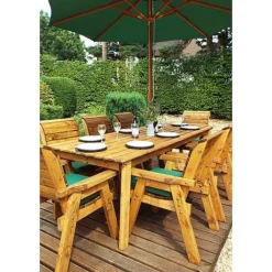 8 Seater Rectangular Table Set -Garden Central Sales Store HB17G20Pic7201