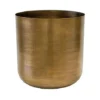 Indoor Chelsea Brass Planter H28Cm D28Cm