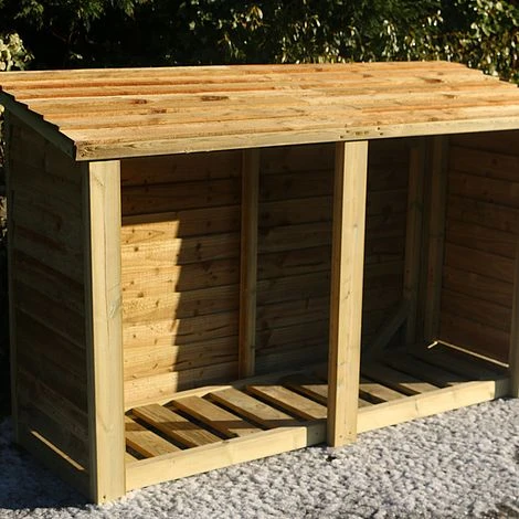 Heavy Duty Log Store 4 X 6ft 2 Heavy Duty Log Store 4 X 6ft - Image 2