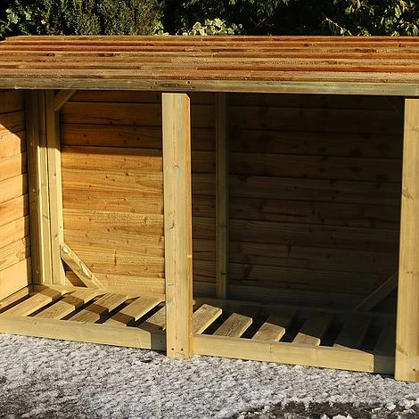 Heavy Duty Log Store 4 X 6ft 4 Heavy Duty Log Store 4 X 6ft - Image 4