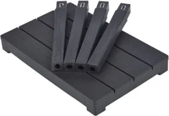 Idooka Faux Wood Garden Coffee Table - Waterproof Patio Side Table For Outdoor Use -Garden Central Sales Store In20Pieces