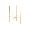 Luso Plant Stand In Gold H38Cm D27Cm