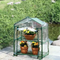 Idooka Pop-Up Plastic Greenhouses -Garden Central Sales Store Lifestyle201