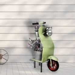 Idooka Small Scooter End Tables Garden Decoration -Garden Central Sales Store Lifestyle3