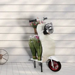 Idooka Small Scooter End Tables Garden Decoration -Garden Central Sales Store Lifestyle4