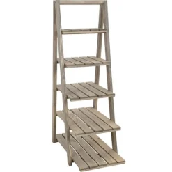 Idooka Natural Ladder Storage Shelves -Garden Central Sales Store Main21