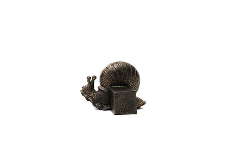 Antique Bronze Coloured Snail Potty Feet - Plant Pot Feet 4 Antique Bronze Coloured Snail Potty Feet - Plant Pot Feet - Image 4