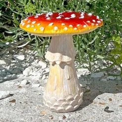 Garden Mushroom / Toadstool Ornament