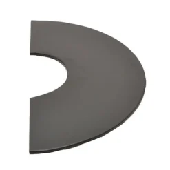 Outdoor Colorado Metal Griddle Plate In Black H1Cm W79Cm