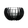 Outdoor Solis Firebowl In Matt Black H30CM W50CM