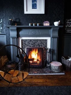 Idooka Wood Basket Log Store Firewood Rack -Garden Central Sales Store Open1