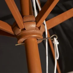 Wooden Garden Parasol 2.4m -Garden Central Sales Store P27B LS3