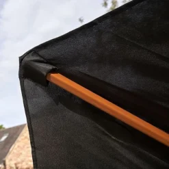 Wooden Garden Parasol 2.4m -Garden Central Sales Store P27B LS4