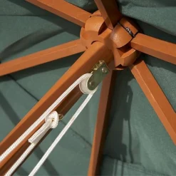 Wooden Garden Parasol 2.4m -Garden Central Sales Store P27G LS4