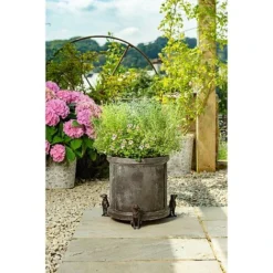 Antique Bronze Coloured Sitting Labrador Potty Feet - Plant Pot Feet -Garden Central Sales Store PF0006 5 new