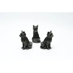 Antique Bronze Coloured Sitting Cat Potty Feet - Plant Pot Feet -Garden Central Sales Store PF0033 2 new