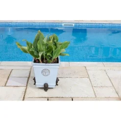 Antique Bronze Coloured Sitting Lion Potty Feet - Plant Pot Feet -Garden Central Sales Store PF0094 7 new