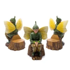 Full Colour Elm Tree Flower Fairy Potty Feet - Plant Pot Feet -Garden Central Sales Store PFFF0007C 3 new