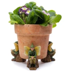 Full Colour Elm Tree Flower Fairy Potty Feet - Plant Pot Feet