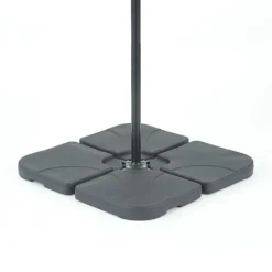 Universal Overhanging Parasol Base Set Of 4 X 14L Segments