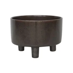 Pisa Reactive Glaze Bowl Mocha H14CM D19CM