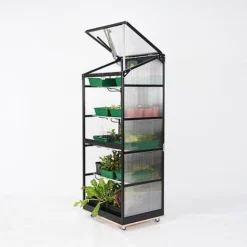 Sprout S10 - Climate Controlled Mini Greenhouse -Garden Central Sales Store S10trolleyright