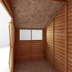 Waltons 5' X 10' Outdoor Wooden Overlap Apex Roof Garden Storage Shed Workshop -Garden Central Sales Store SI 001 001 0167 5x10 Overlap Apex Workshop Detail002