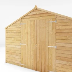 Waltons 5' X 10' Outdoor Wooden Overlap Apex Roof Garden Storage Shed Workshop -Garden Central Sales Store SI 001 001 0167 5x10 Overlap Apex Workshop Detail004