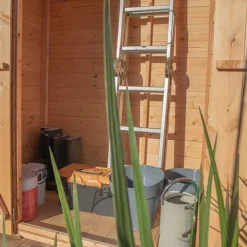 Waltons 3' X 6' Outdoor Windowless Shiplap Tongue & Groove Apex Roof Garden Storage Shed -Garden Central Sales Store SI 001 002 0021 Detail1