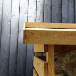 Waltons 3 X 3 Pressure Treated Single Log Storage Shed Unit -Garden Central Sales Store SI 001 002 0024 Single Log Store 010