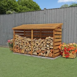 Waltons 6 X 3 Pressure Treated Double Log Storage Shed