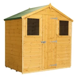 Waltons 4 X 6 Tongue And Groove Reverse Apex Garden Storage Shed -Garden Central Sales Store SI 001 003 0149 300dpi Cut Out 2