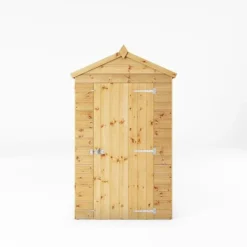 Waltons 6' X 4' Outdoor Tongue & Groove Repositionable Garden Shiplap Storage Shed -Garden Central Sales Store SI 001 003 0159 6x4 Dip Treated Shiplap Apex Front