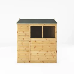 Waltons 6' X 4' Outdoor Tongue & Groove Repositionable Garden Shiplap Storage Shed -Garden Central Sales Store SI 001 003 0159 6x4 Dip Treated Shiplap Apex Left