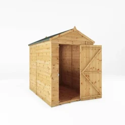 Waltons 7' X 5' Outdoor Tongue & Groove Repositionable Garden Windowless Shiplap Storage Shed -Garden Central Sales Store SI 001 003 0162 7x5 DipTreated Shiplap Apex MainDO