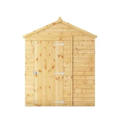 Waltons 10' X 6' Outdoor Tongue & Groove Repositionable Garden Shiplap Storage Shed -Garden Central Sales Store SI 001 003 0165 10x6 Dip Treated Shiplap Apex Front