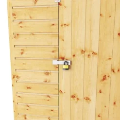 Waltons 8' X 6' Outdoor Shiplap Tongue & Groove Apex Roof Garden Security Storage Shed -Garden Central Sales Store SI 001 004 0117 8x6 Security Shed Detail002
