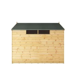 Waltons 8' X 6' Outdoor Shiplap Tongue & Groove Apex Roof Garden Security Storage Shed -Garden Central Sales Store SI 001 004 0117 8x6 Security Shed Left