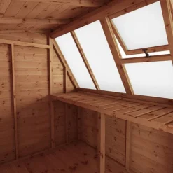 Waltons 8 X 6 Shiplap Single Door Potting Shed Wooden Greenhouse 16 Waltons 8 X 6 Shiplap Single Door Potting Shed Wooden Greenhouse -Garden Central Sales Store SI 001 004 0126 DT 8x6 Premium Potting Shed Detail002