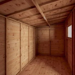 Waltons 14' X 6' Premium Shiplap Pent Roof Garden Shed -Garden Central Sales Store SI 001 004 0130 14x6 Premium Shiplap Pent Detail0011