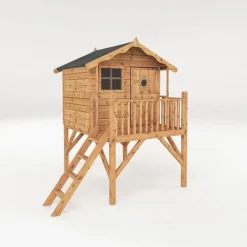 Waltons 5' X 5' Children's Tulip Playhouse With Tower & Slide -Garden Central Sales Store SI 002 001 0007 Tulip Playhouse Tower Slide Tower