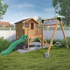 Waltons 5' X 5' Children's Tulip Playhouse With Tower & Activity Set