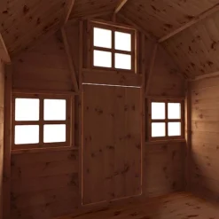 Waltons 6 X 6 Honeypot Dutch Barn Wooden Shiplap Tongue And Groove Garden Playhouse -Garden Central Sales Store SI 002 001 0009 Dutch Barn Playhouse Detail003