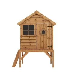 Waltons 4 X 4 Wooden Snug Garden Shed Playhouse With Tower -Garden Central Sales Store SI 002 001 0043 Snug Playhouse with Tower Front Studio 2