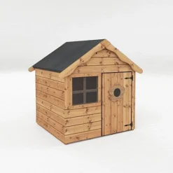 Waltons 4 X 4 Snug Apex Garden Wooden Playhouse -Garden Central Sales Store SI 002 002 0001 Snug Playhouse Perspective Studio 2