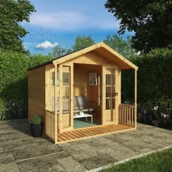 Waltons 8' X 8' Apex Summerhouse With Veranda