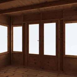 Waltons 10 X 8 Garden Shiplap Tongue And Groove Helios Summerhouse Outdoor Garden Room -Garden Central Sales Store SI 003 001 0009 10x8 Helios Summerhouse Detail004